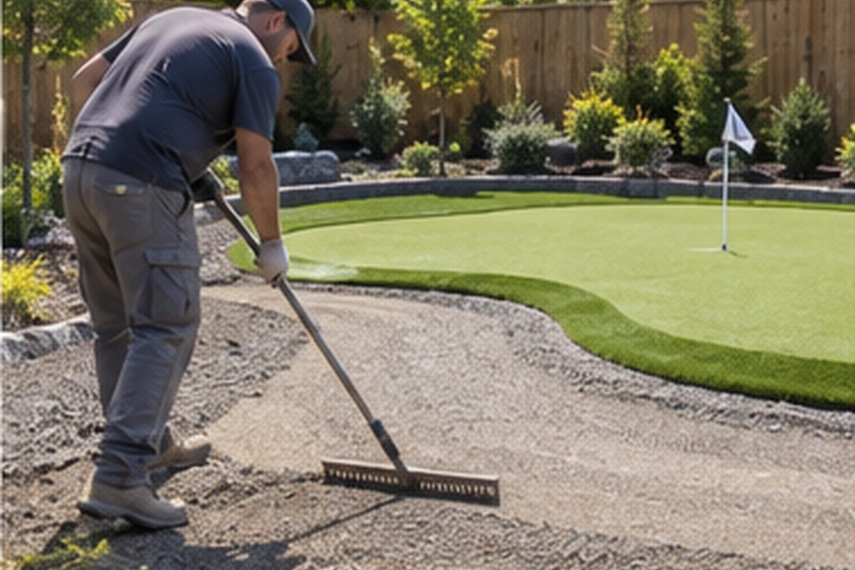 Golf Putting Greens active worksite overview in Kanata and western Ottawa, Ontario