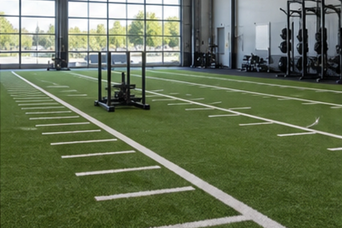 Indoor Training Turf active worksite overview in Kanata and western Ottawa, Ontario